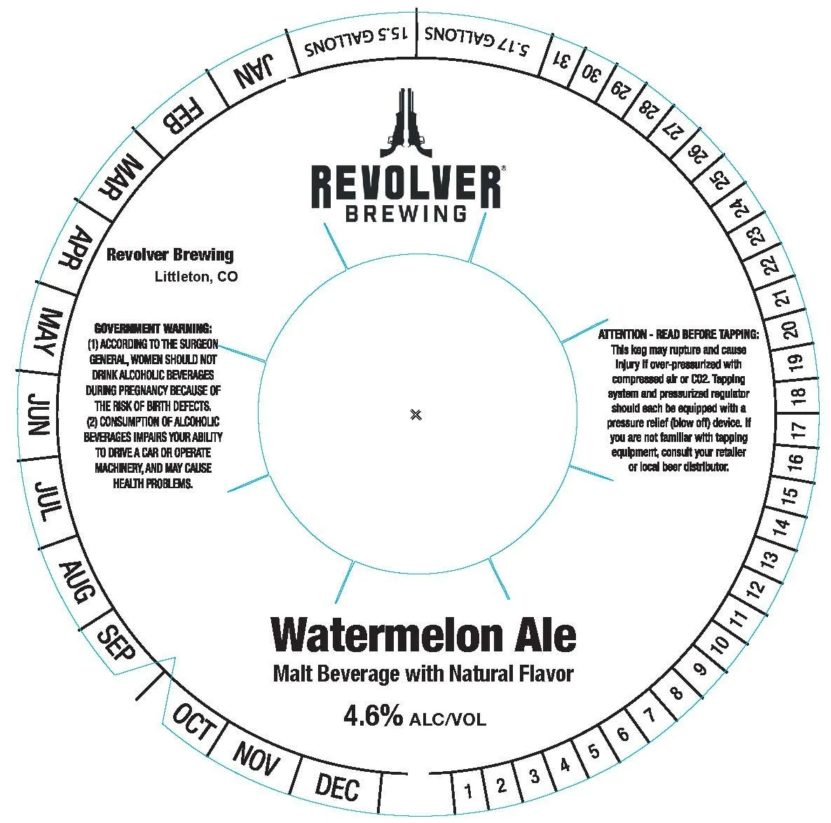 Watermelon Ale label