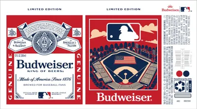 Budweiser label