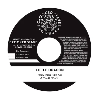 Little Dragon label