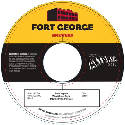 Fatal Vapors label