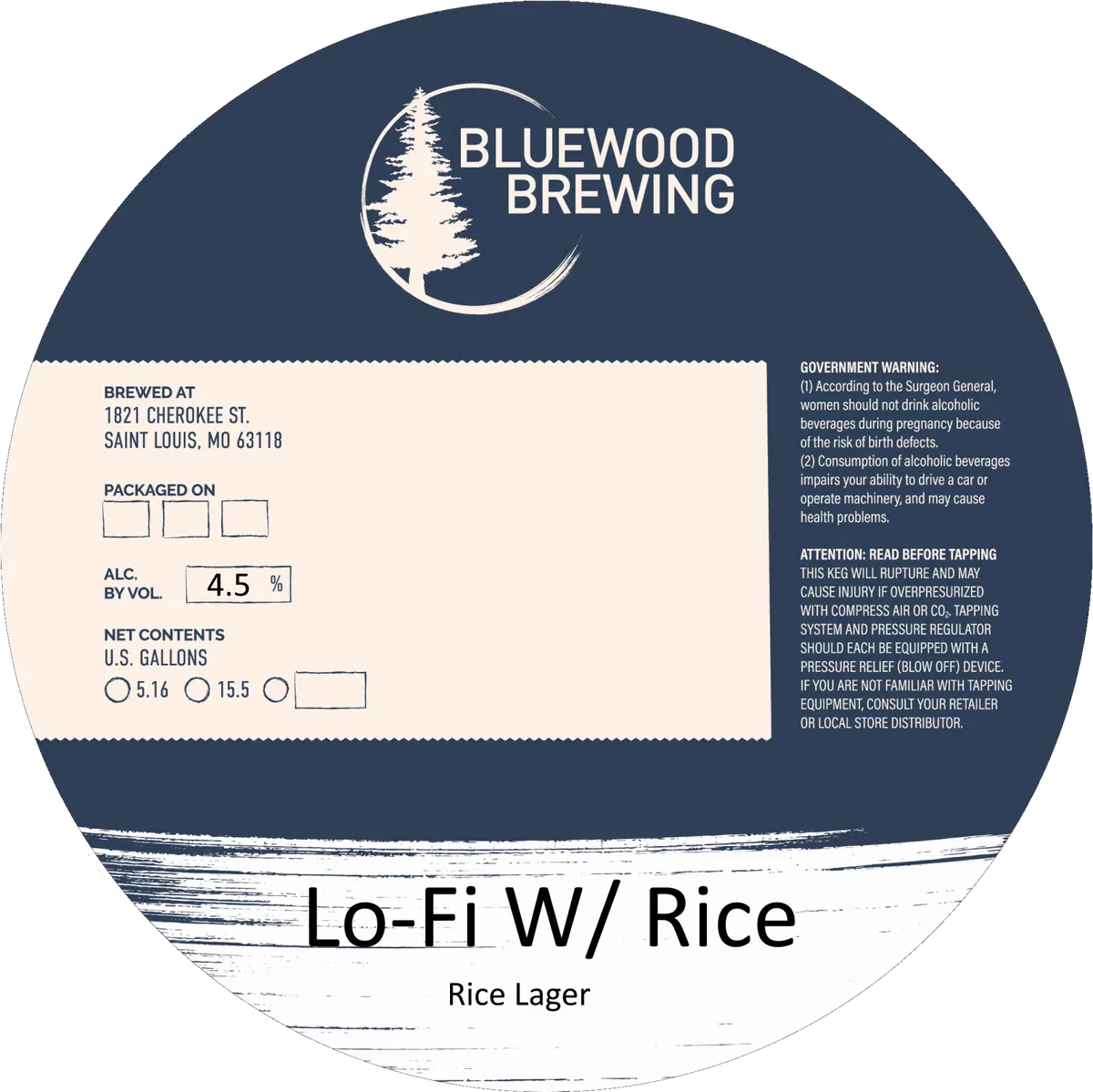 Lo-Fi W/ Rice label