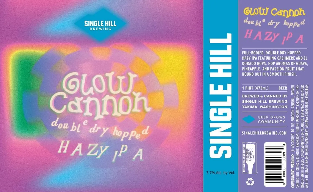 Glow Cannon label