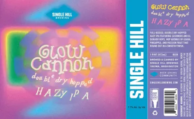 Glow Cannon label