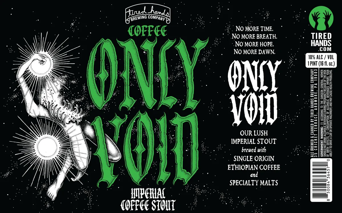 Coffee Only Void label