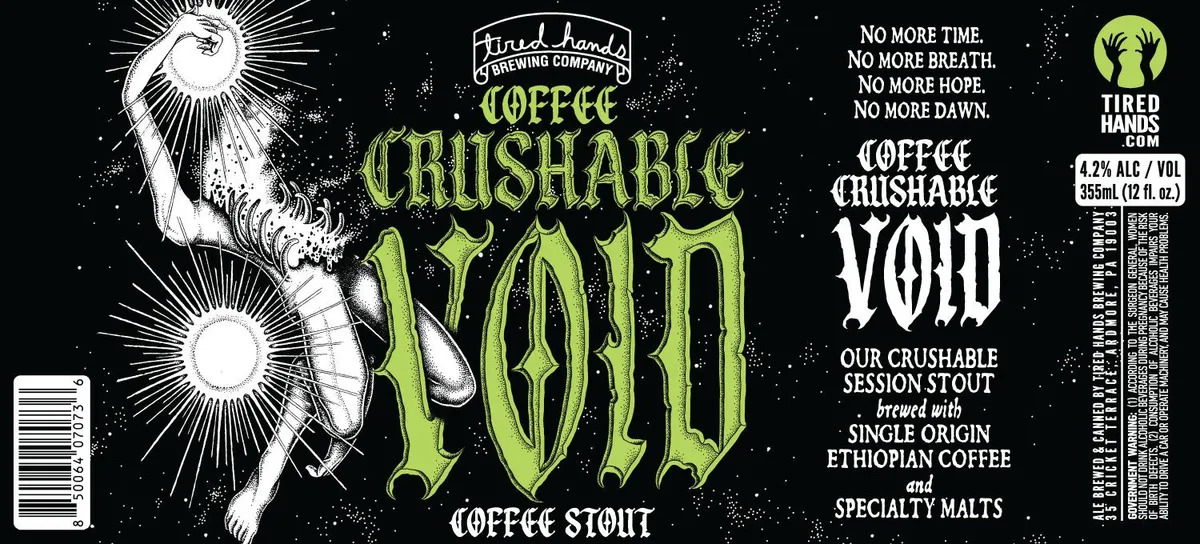 Coffee Crushable Void label